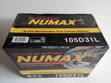 NUMAX 105D23L 90AH- 750A (EN)